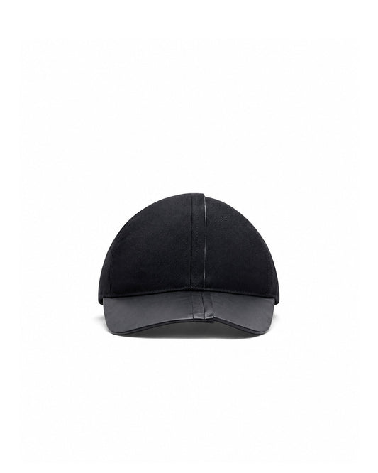 CDG SHIRT Asymmetrical Baseball Cap ¨C Black