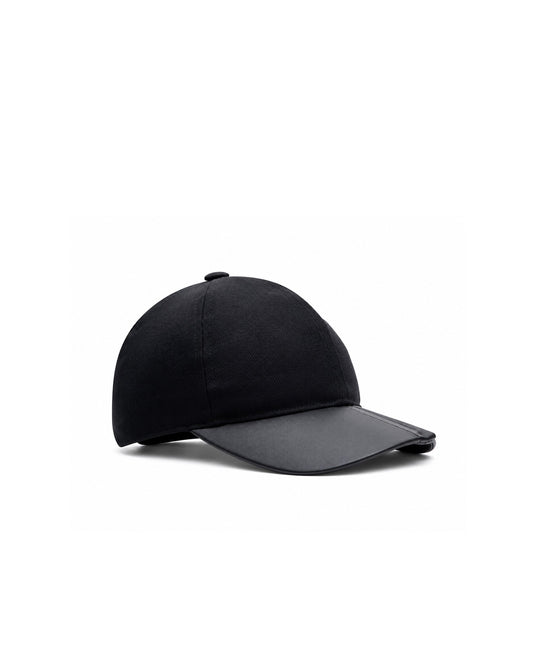 CDG SHIRT Asymmetrical Baseball Cap ¨C Black