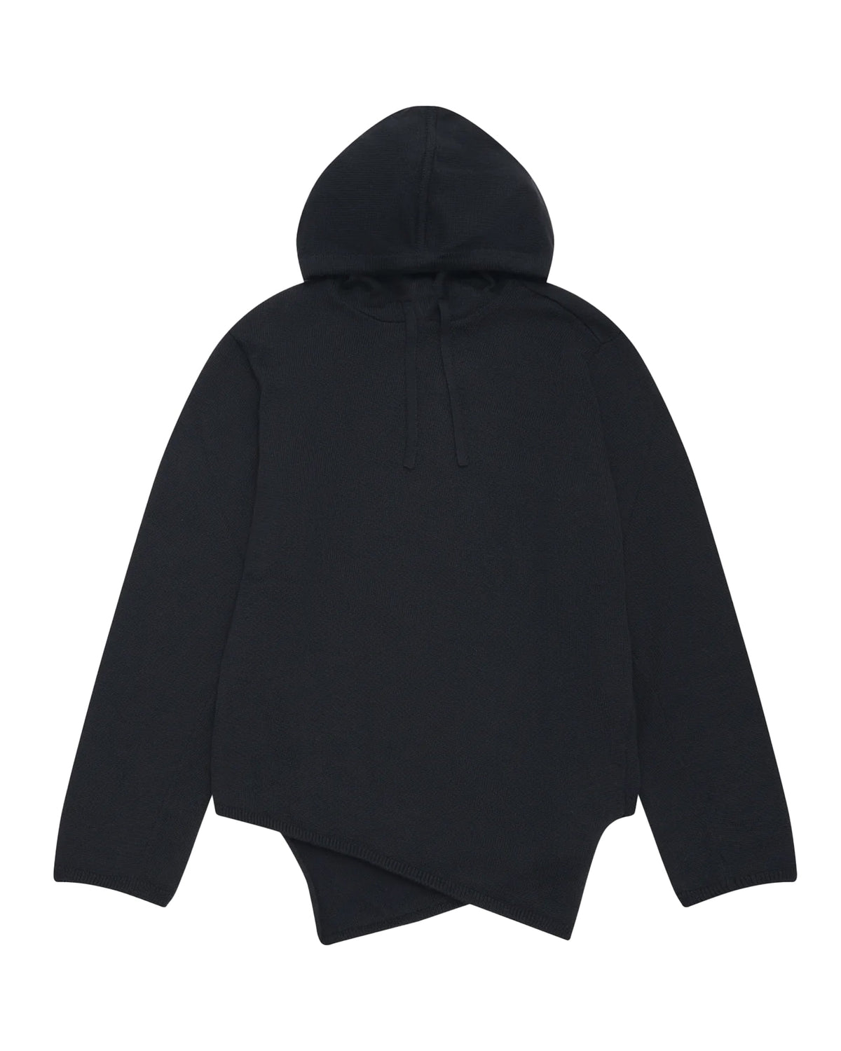 CDG SHIRT Asymmetrical Hoodie ¨C Black
