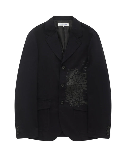 CDG SHIRT Humanity Love Blazer
