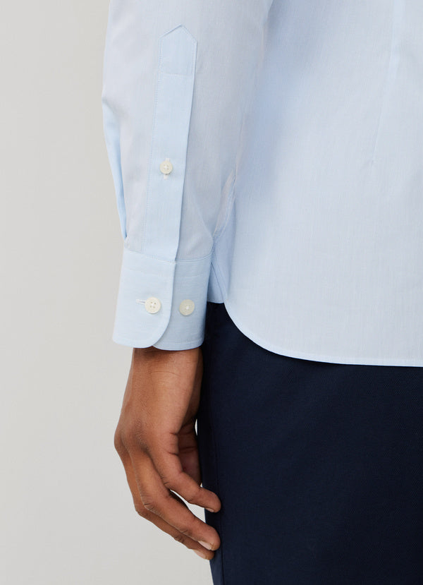 Tailored Fit Hairline Stripe Shirt