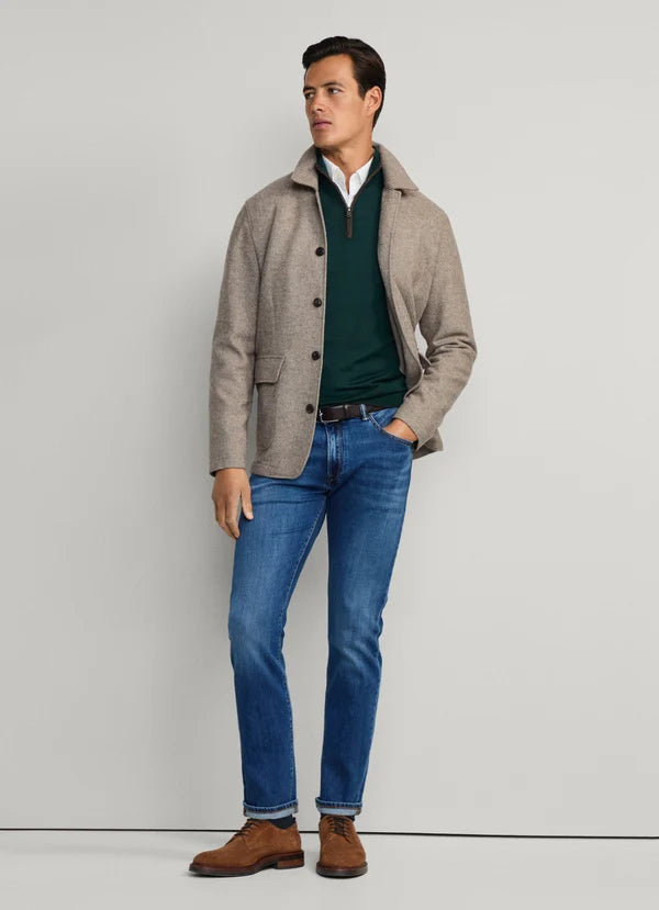 Classic Fit Vintage Wash Denim