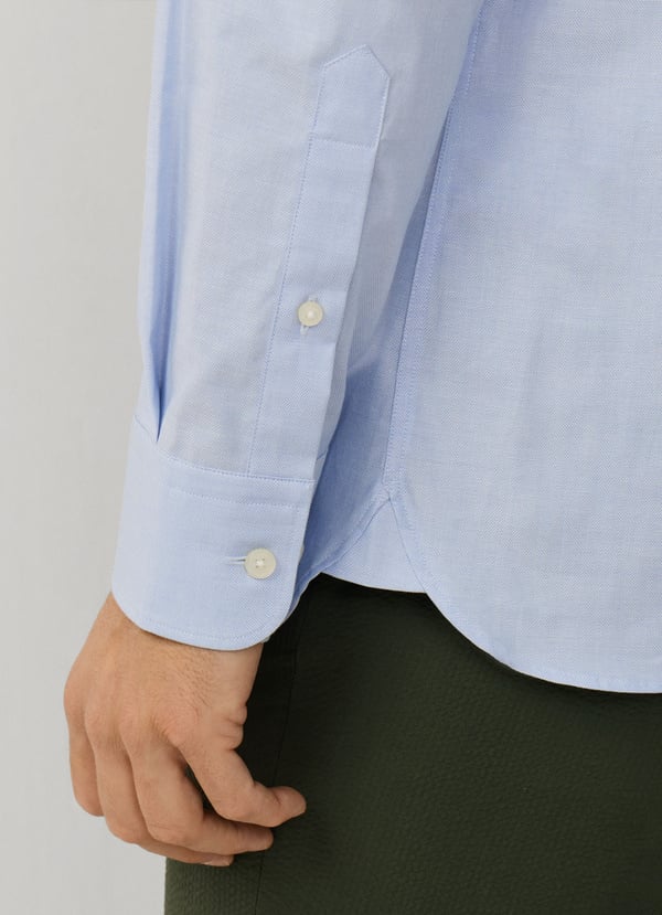 Tailored Fit Textured Shirt