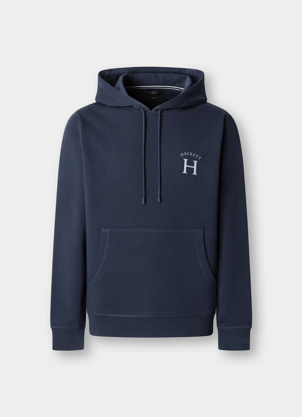 Classic Fit Branded Hooded Sweat