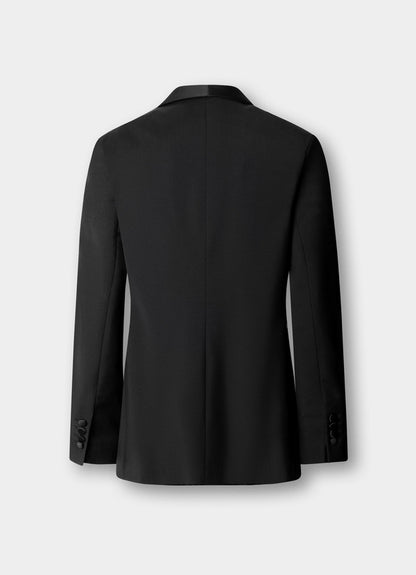 Wool-Mohair Shawl Collar Diner Jacket