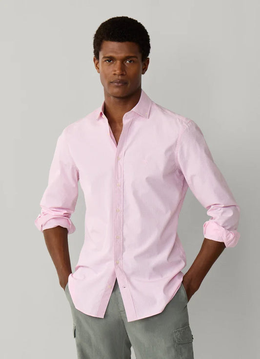 Tailored Fit City Gingham Poplin Shirt