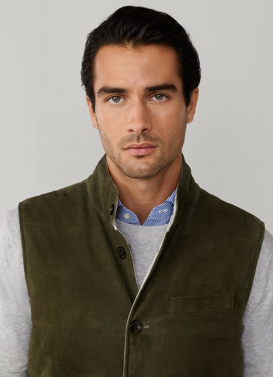 Reversible Suede Gilet