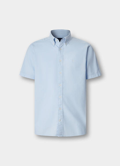 Tailored Fit Short Sleeve Oxford Shirt