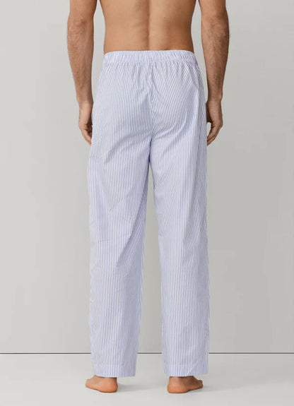 Striped Woven Pyjama Set