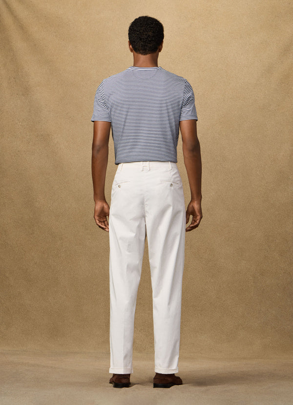 Fulham Relaxed Tapered Fit Cropped Chino