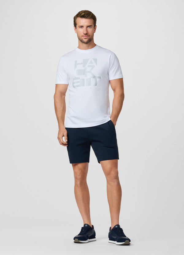 Classic Fit Branded Block Graphic T-Shirt