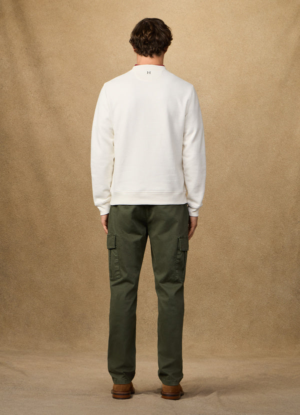 H Crew-Neck Sweatshirt