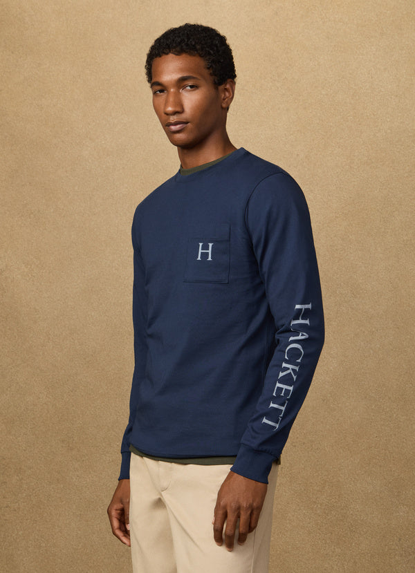 Classic Fit Peaks Long Sleeve T-Shirt