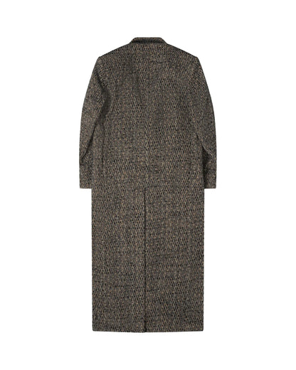 ERL Textured Wool Overcoat ¨C Gray
