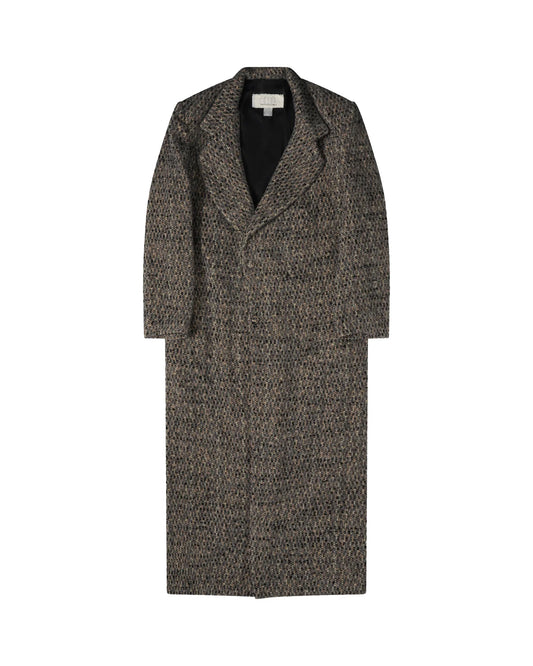 ERL Textured Wool Overcoat ¨C Gray
