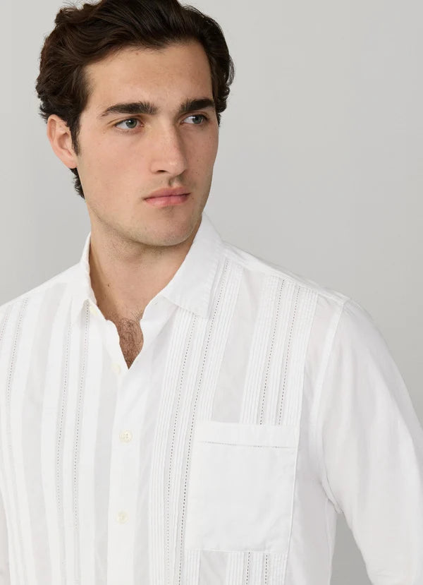 Classic Fit Guayabera Shirt
