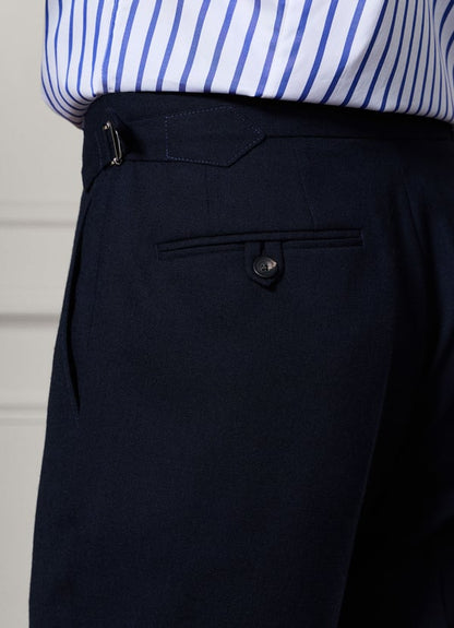 Wool Fresco Double Breasted Suit - Woven In England