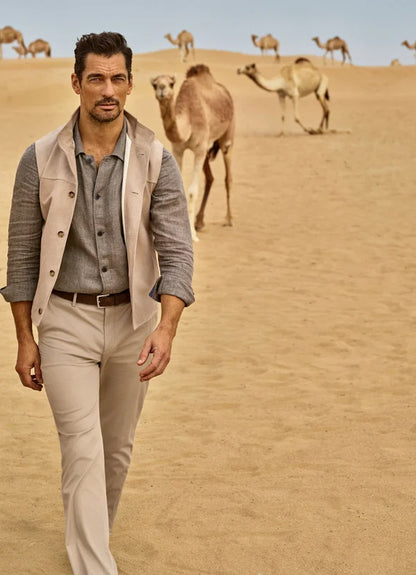 Tailored Fit Sanderson Stretch Cotton Chino