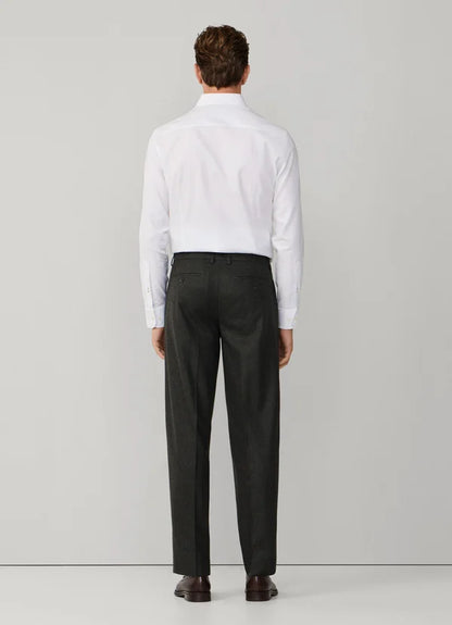 Slim Fit Kensington Wool Pleated Trouser