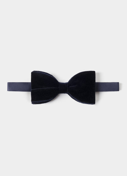 Pure Silk Velvet Pre-Tied Bow Tie