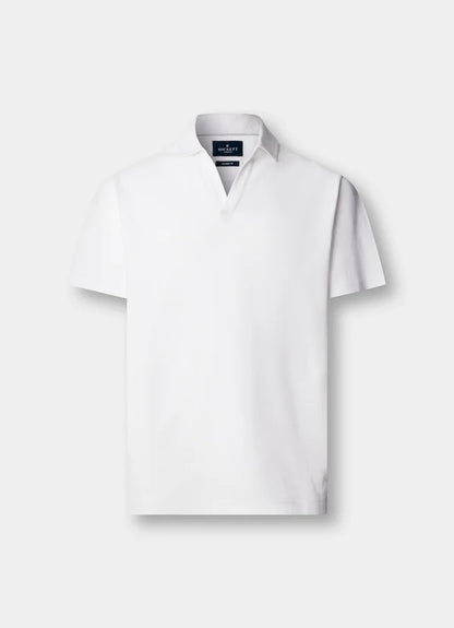 Classic Fit Short Sleeve Textured Knit Polo
