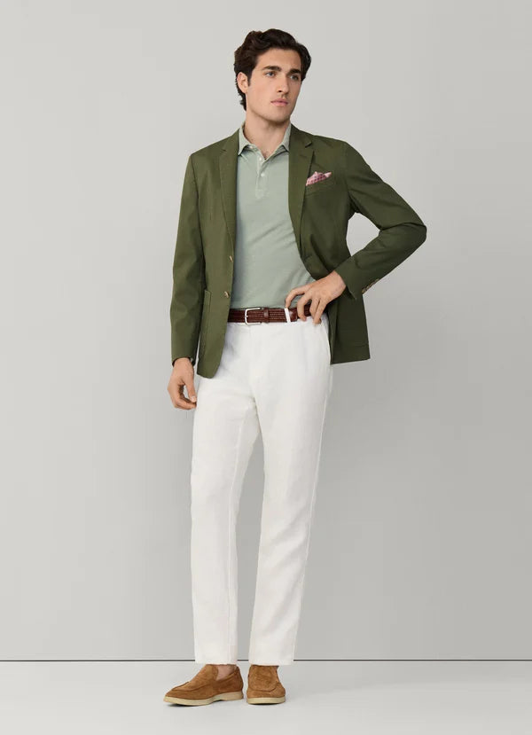 Slim Fit Kensington Linen Chino