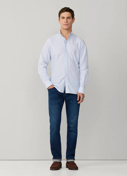Tailored Fit Ticking Stripe Shirt