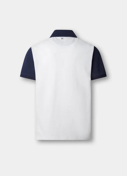Classic Fit Short Sleeve Colour Block Polo