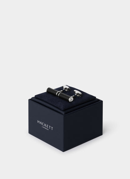 H Cylinder Cufflinks
