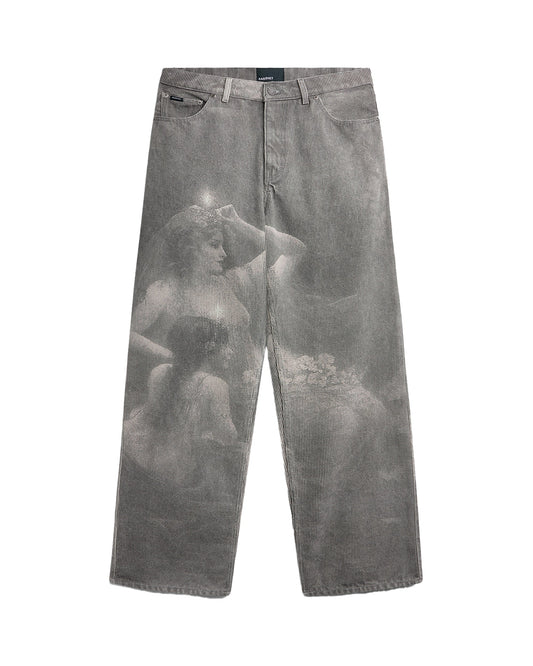 Rassvet Nymph Baggy Denim Pants ¨C Black