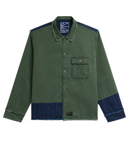 Rassvet Surplus Long-Sleeved Overshirt ¨C Green