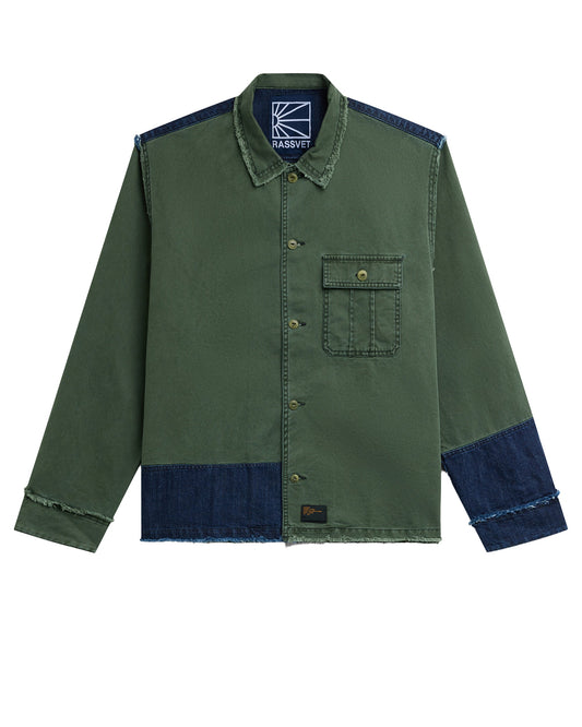 Rassvet Surplus Long-Sleeved Overshirt ¨C Green